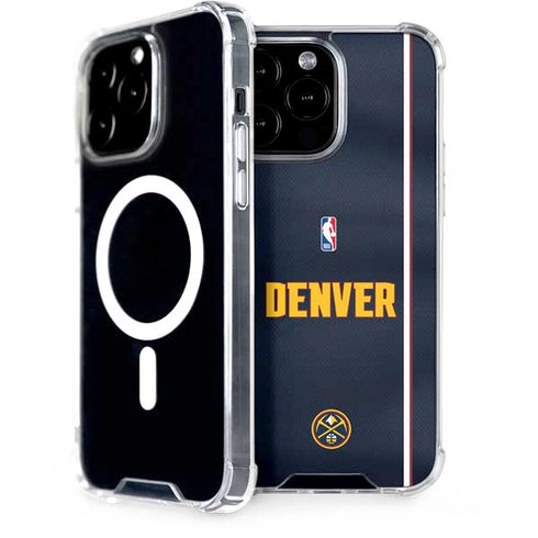 NBA Denver Nuggets Jersey iPhone 15 Pro Max MagSafe Case